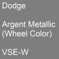 Preview: Dodge, Argent Metallic (Wheel Color), VSE-W.